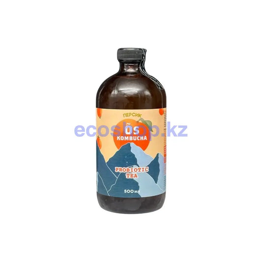 Комбуча персик 500мл Os Kombucha Напиток чайный гриб
