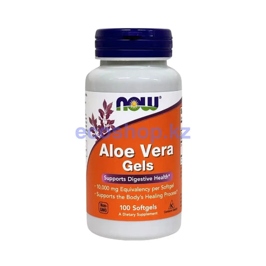 Now Алоэ вера в капсулах 100кап \ Aloe Gels 100softgels Витамины
