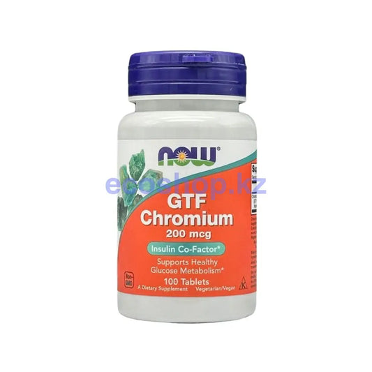 Now Хром \ GTF Chromium 100tab Витамины