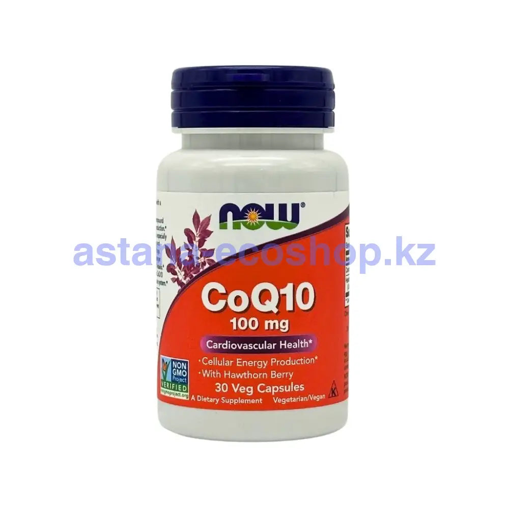 Now Коэнзим Coq10 100Mg 30Veg.caps Витамины