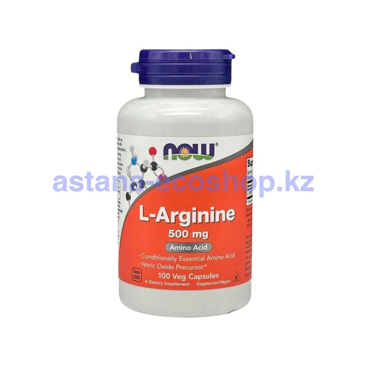 Now L-Аргинин \ L-Arginine 500Mg 100Caps Витамины