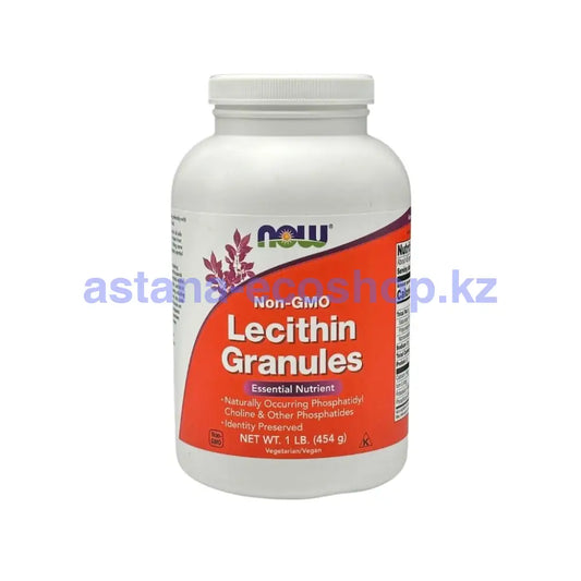 Now Лецитин Гранулы \ Lecithin Granules 454G Витамины