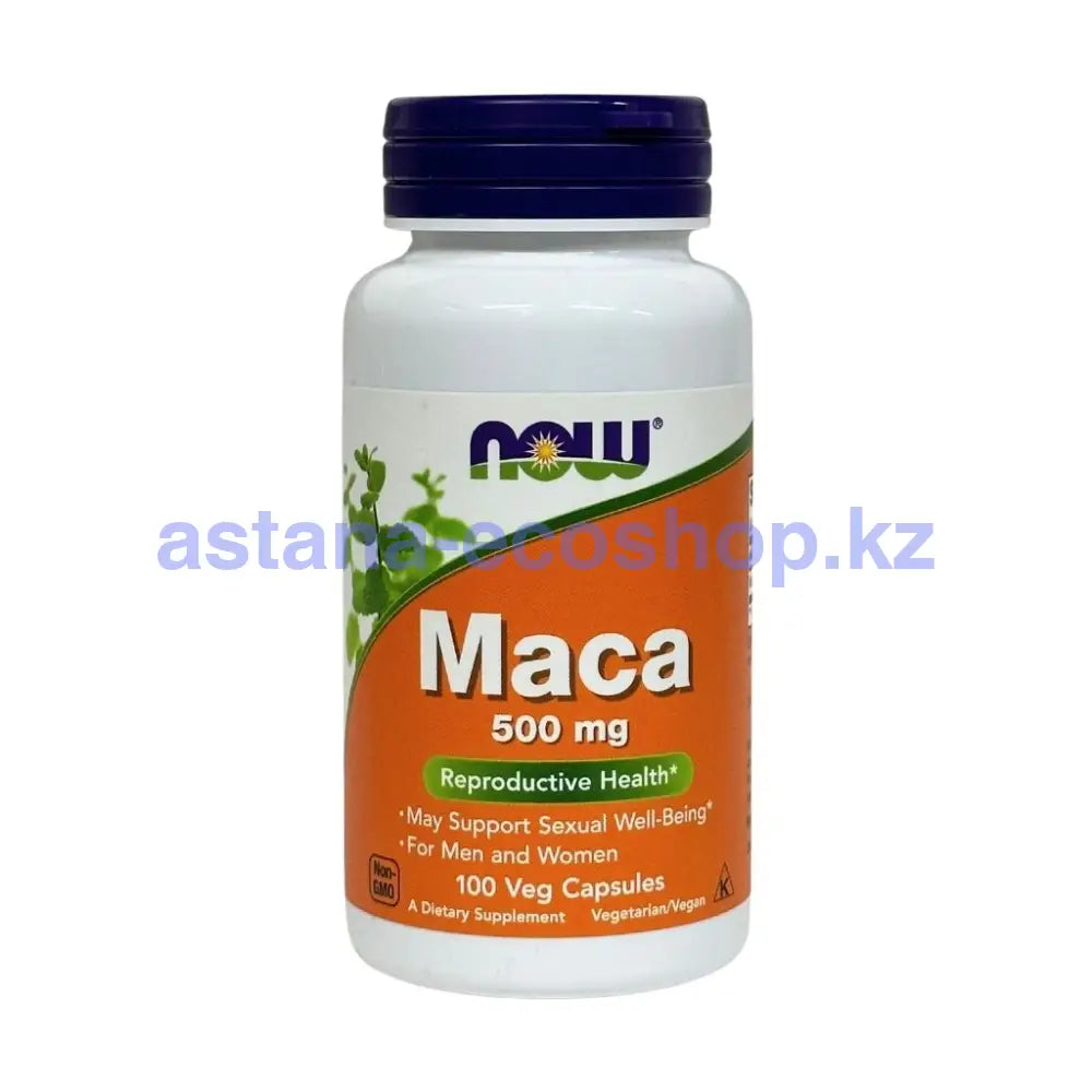 Now Мака 500Мг 100 Раст Кап \ Maca 500Mg 100Veg.caps Витамины