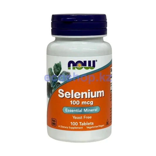 Now Селен 100мкг 100таб \ Selenium 100mcg. 100tab Витамины