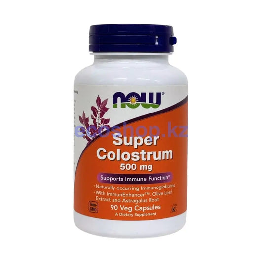 Now Супер колострум 500мг 90кап \ Super Colostrum 500mg 90veg.caps Витамины