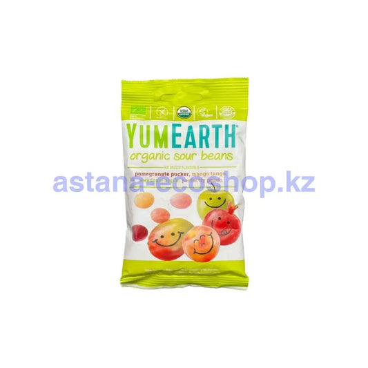 Органические жевательные конфеты с кислинкой 50гр YumEarth Жевательные конфеты