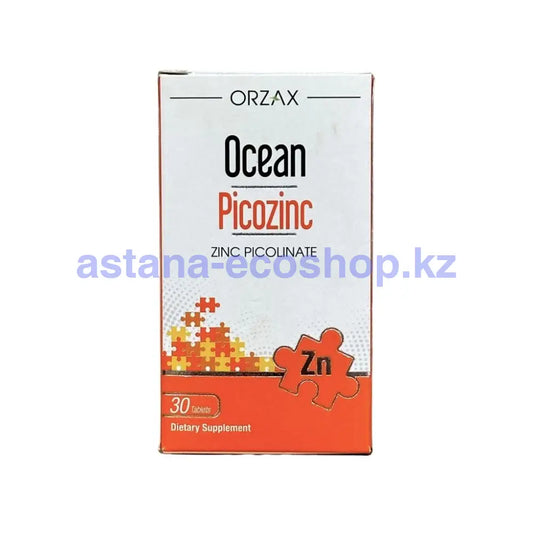 Orzax Пиколинат Цинка Ocean Picozinc 30Таб 200Гр Бад