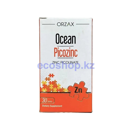 Orzax Пиколинат Цинка Ocean picozinc 30таб 200гр БАД