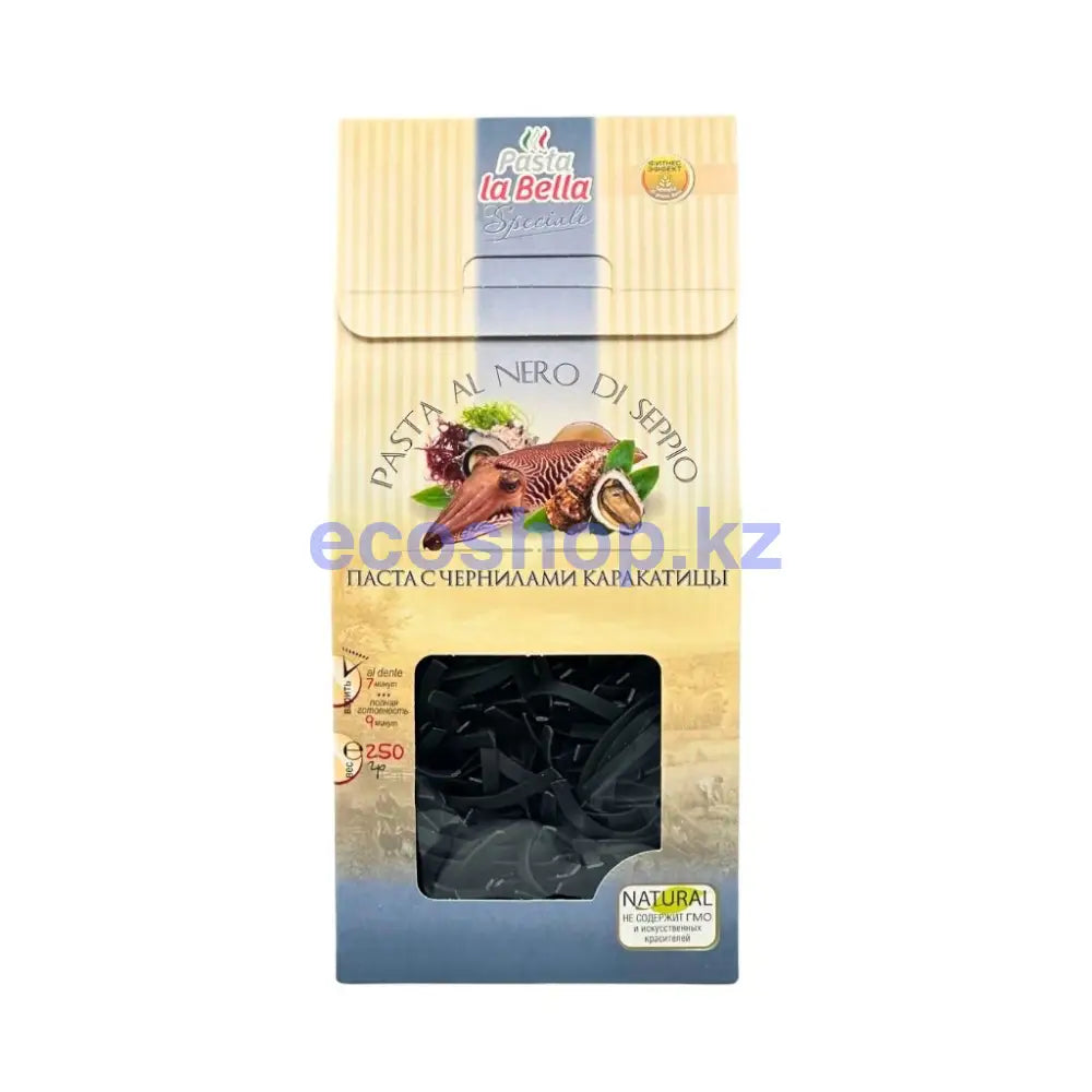 Pasta la bella Speciale Макароны с чернилами каракатицы 250гр Макароны