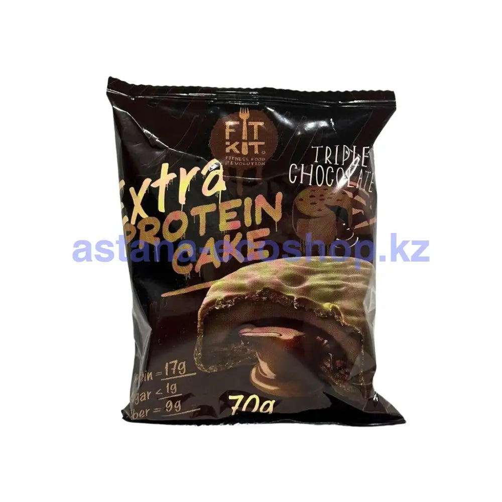 Протеиновое Печенье Fk Protein Cake Extra 70Гр (Тройной Шоколад) Печенье