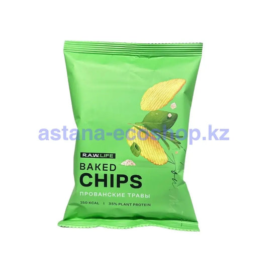 Рау лайф чипсы Baked Chips Прованские травы RAW Life Чипсы