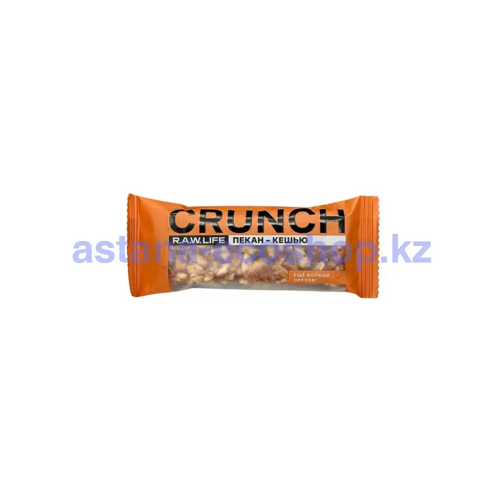 Рау Лайф Ореховый Батончик Crunch Choco Пекан-Кешью