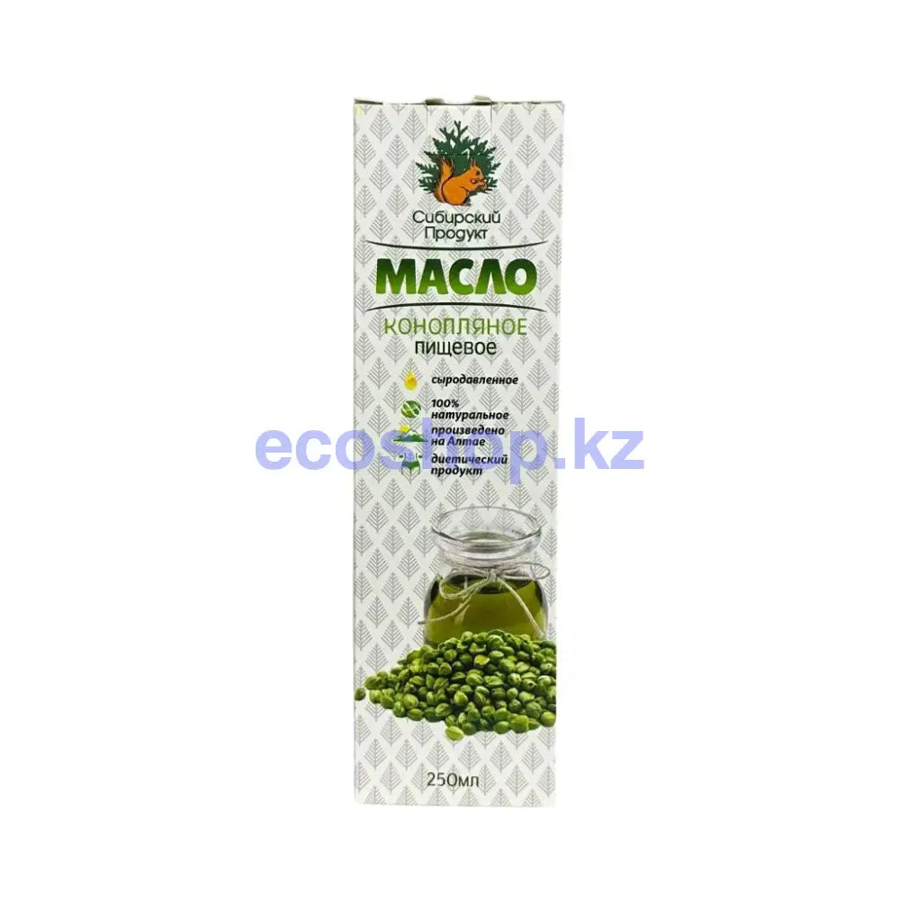 Сибирский продукт Масло Конопляное 250мл Растительное масло