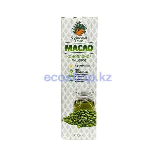 Сибирский продукт Масло Конопляное 250мл Растительное масло