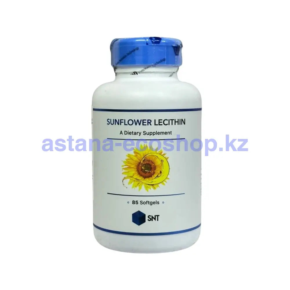 SNT Лецитин подсолнечника Sunflower Lecithin 85softgels Витамины