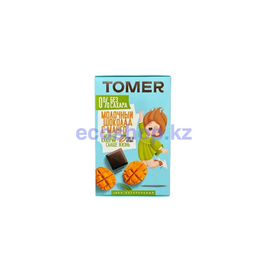 Шоколад молочный с манго без сахара Лайт 90г Tomer Шоколад