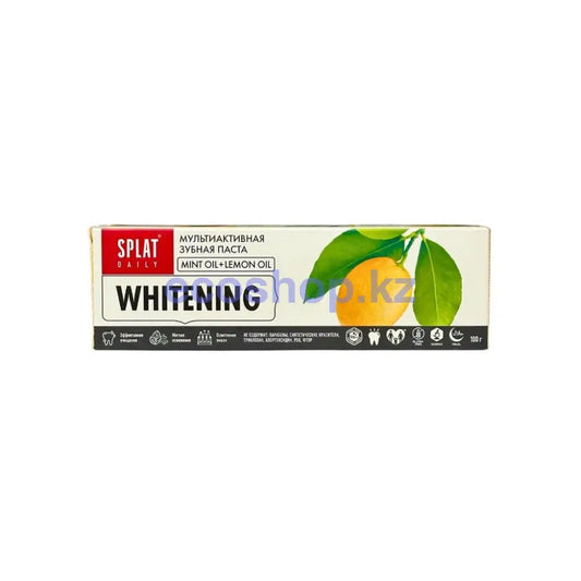 Splat Daily Whitening Зубная паста 100гр Зубаная паста