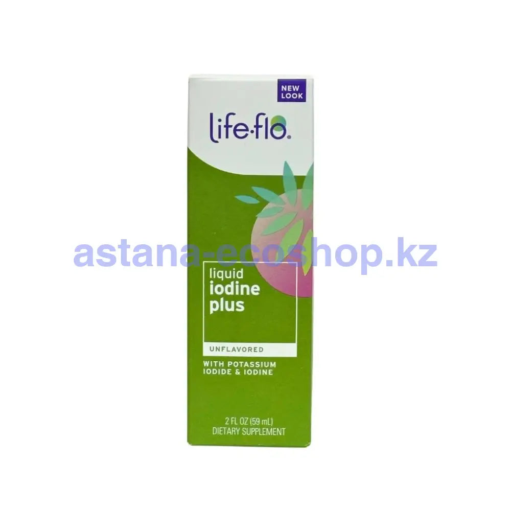 Жидкий Йод Плюс Life Flo Liquid Iodine Plus 59Мл Витамины