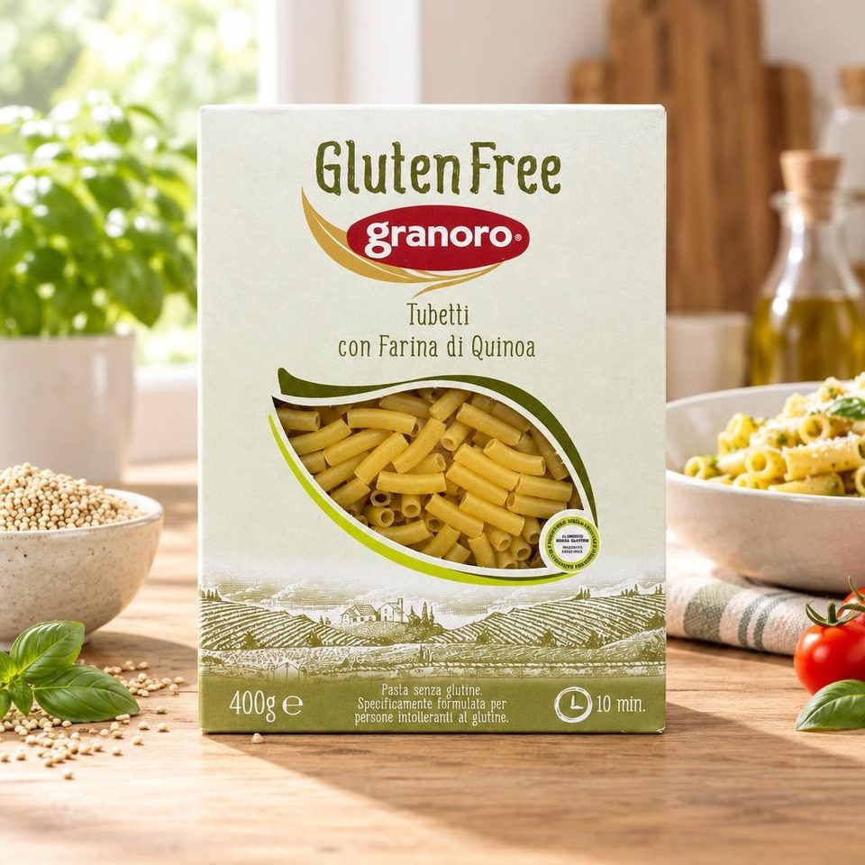 Дэр Макаронные изделия Tubetti Gluten free 400 грамм 12шт
