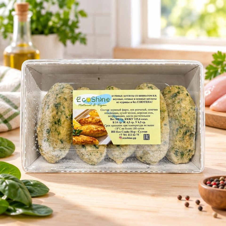 Котлеты куриные Ecoshine