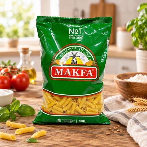 Макфа Рожки 400гр