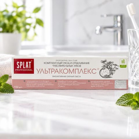 Splat Professional Ultracomplex/Ультракомплекс, зуб паста 100мл