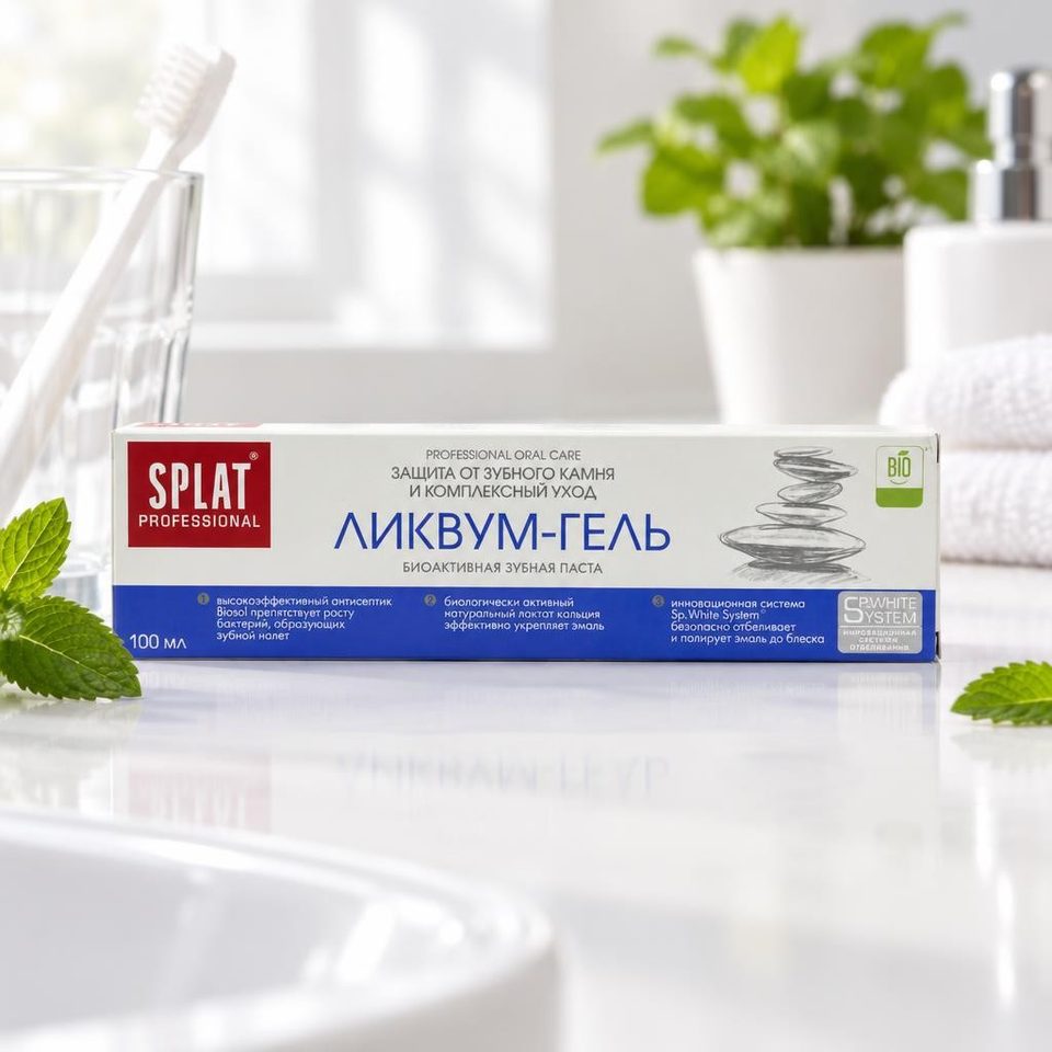 Splat Professional Likvum-gel/Ликвум-гель, зуб паста 100мл