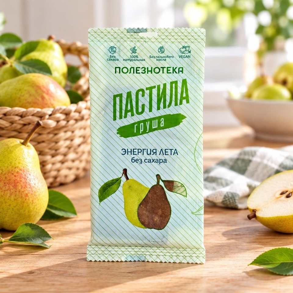 Полезнотека Пастила Груша 1шт