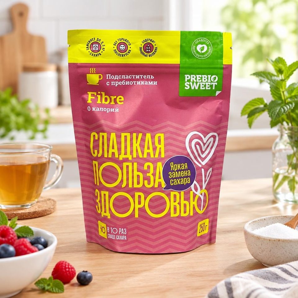 Подсластитель пребиосвит Файбер 250 гр 20 шт