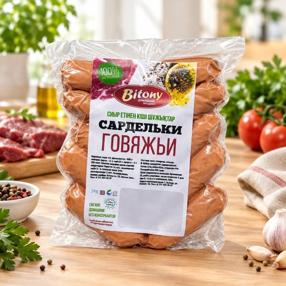 Сардельки говяжьи Bitony