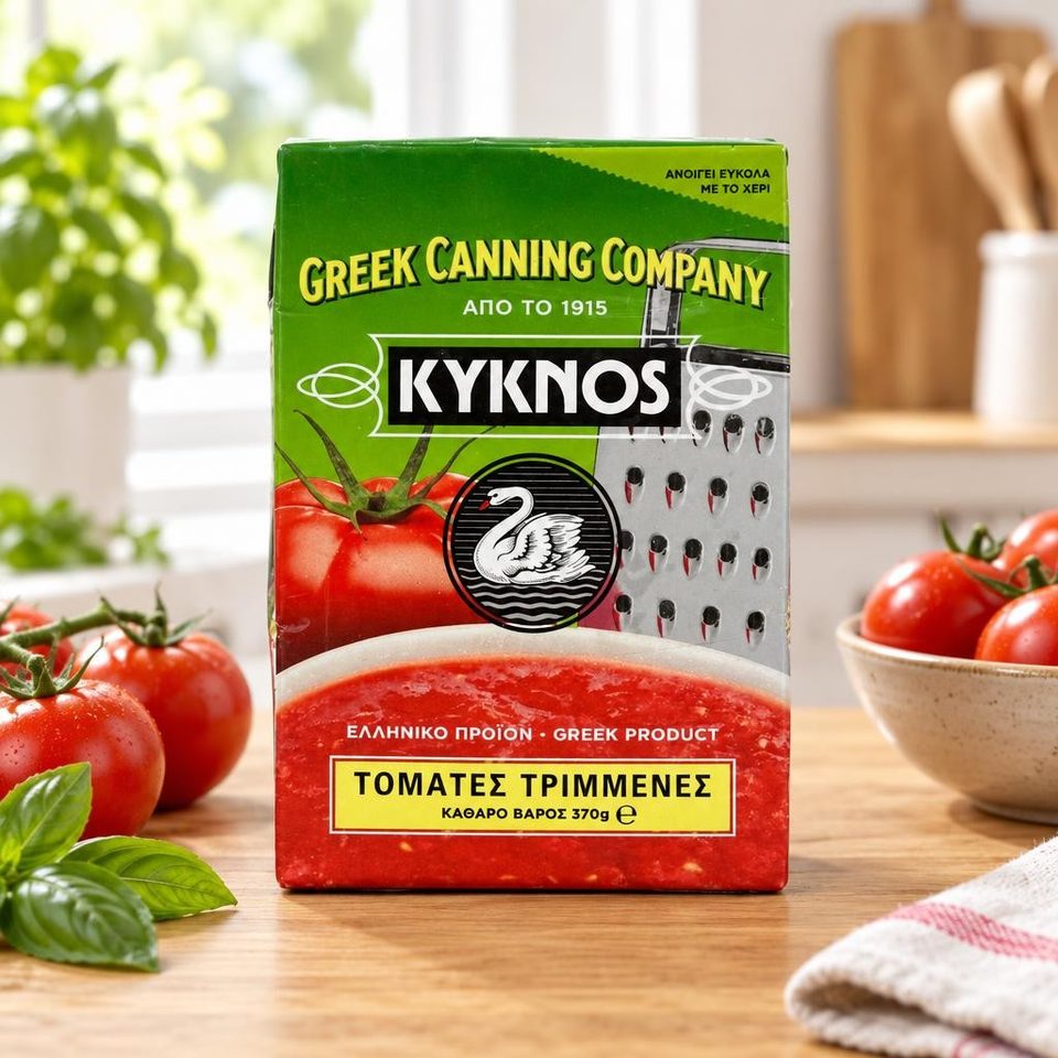 Томаты Kyknos протертые 370гр 8шт