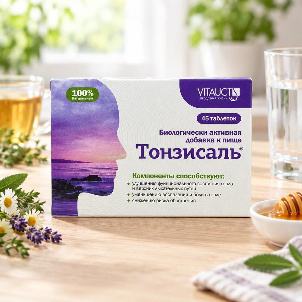 Vitauct Тонзисаль таблетки №45