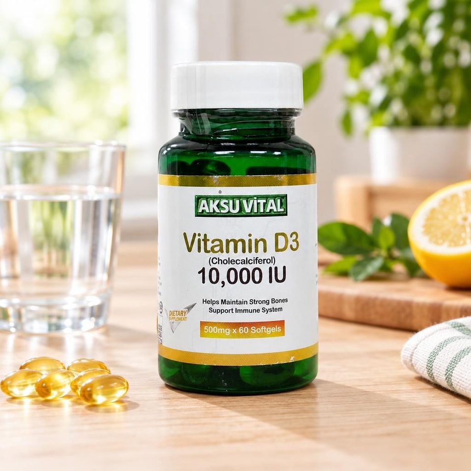 Aksu Vital Vitamin D3 10000 023071штрих 12шт