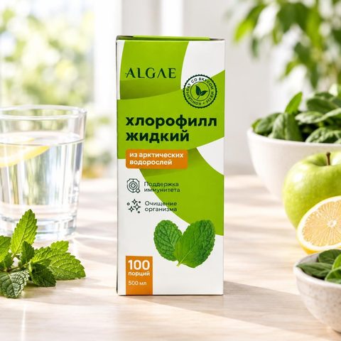 Algae Хлорофилл жидкий 500мл