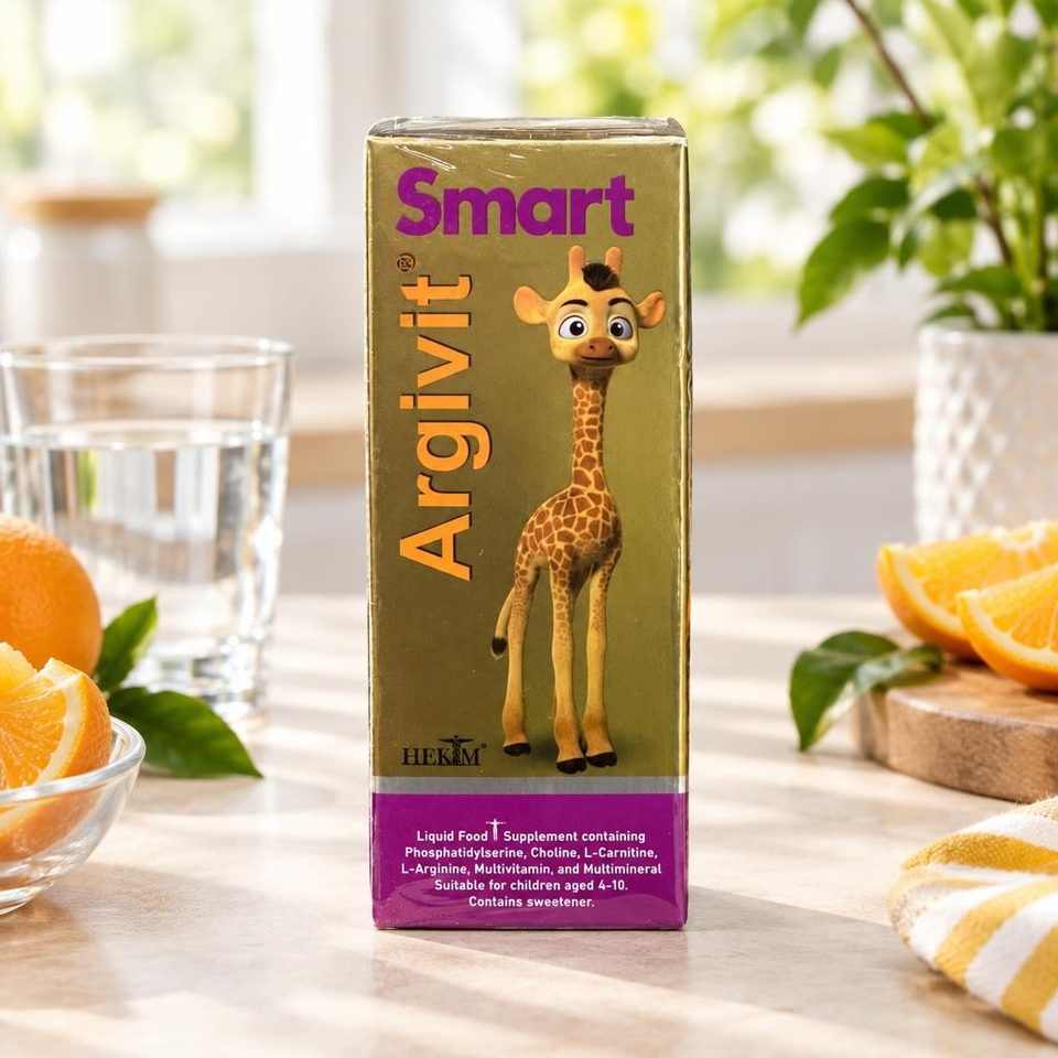 Argivit Smart Мультивитамины жираф 150мл