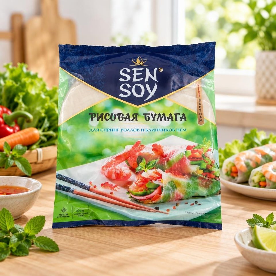 Sen soy Рисовая бумага 100гр