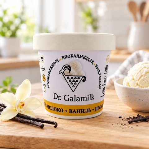 Galamilk Биомороженое Ваниль 100гр