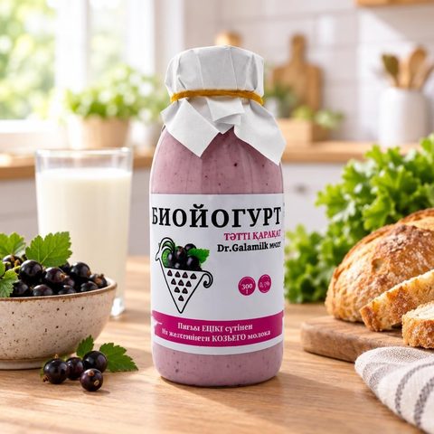 Galamilk Биойогурт из козьеге молока смородина 300мл