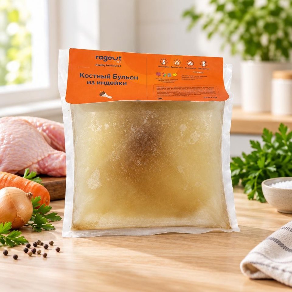 Ragout Костный бульон 500гр индейка