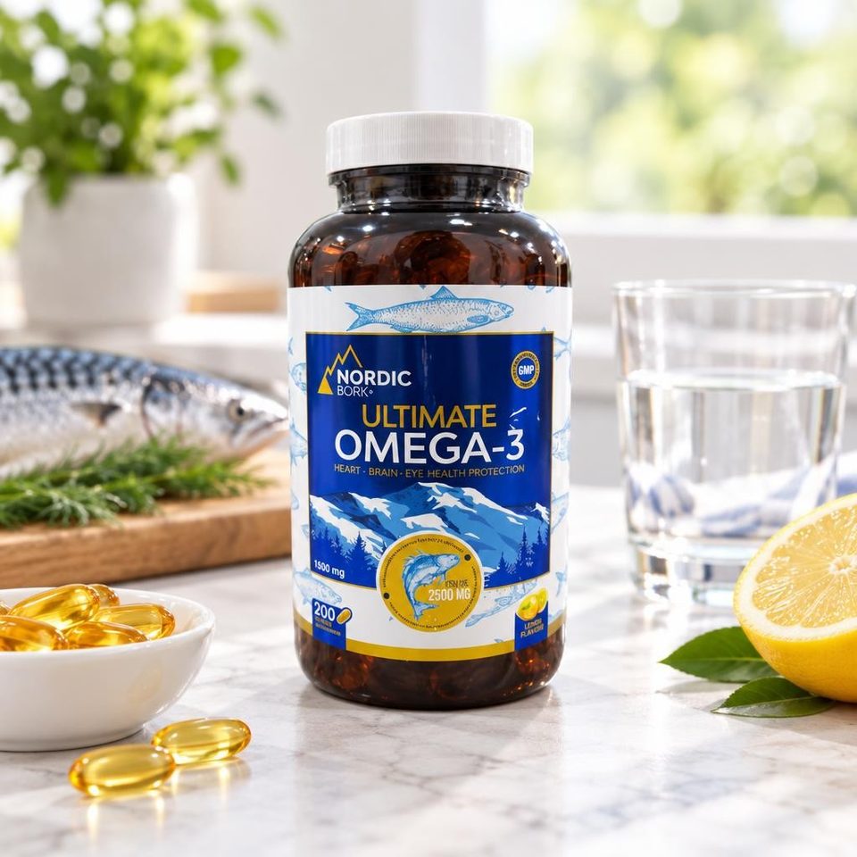 NordicBork Omega 3 200кап ultimate