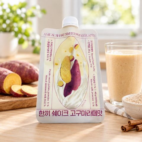 Meal Shake со вкусом латте из сладкого картофеля (порошок), 40гр