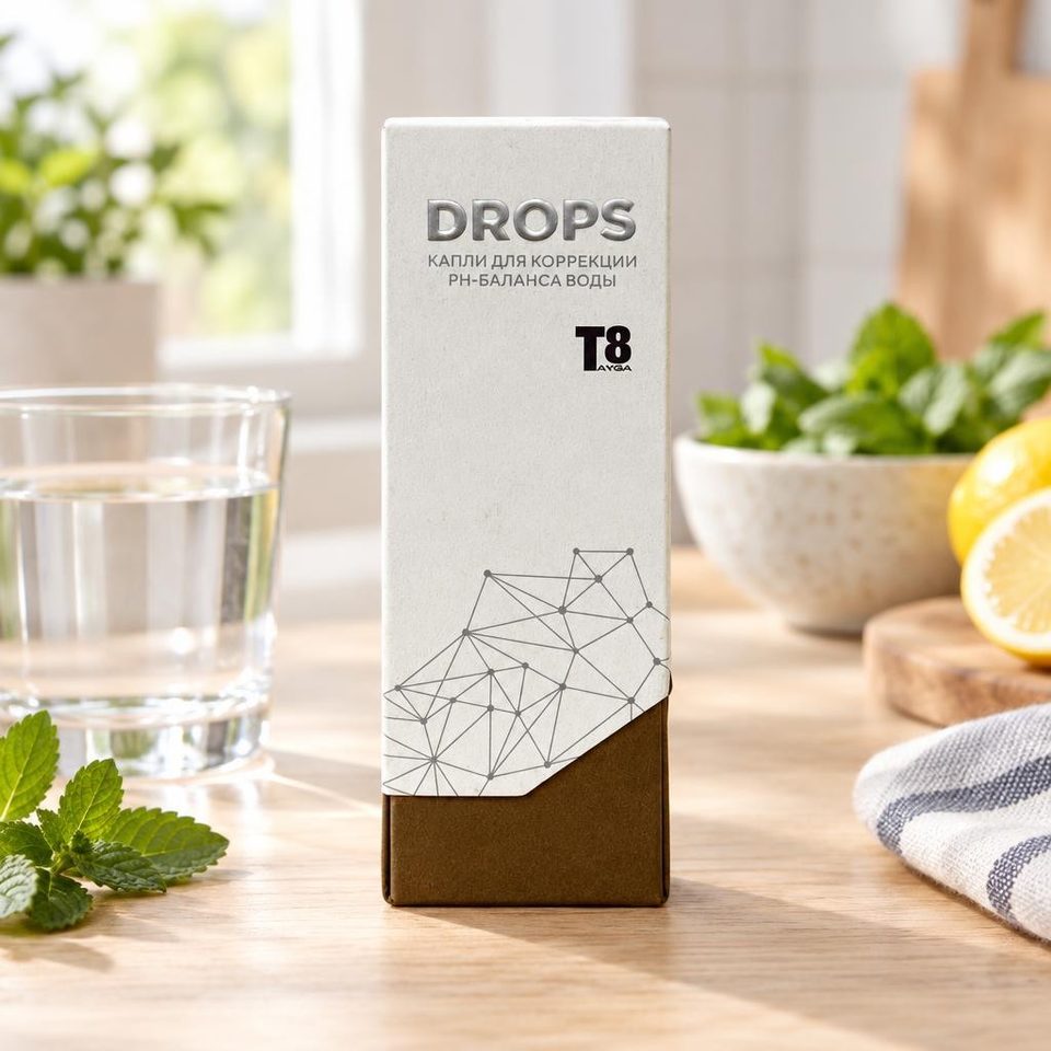 Тайга Drops Капли для коррекции РН баланса воды