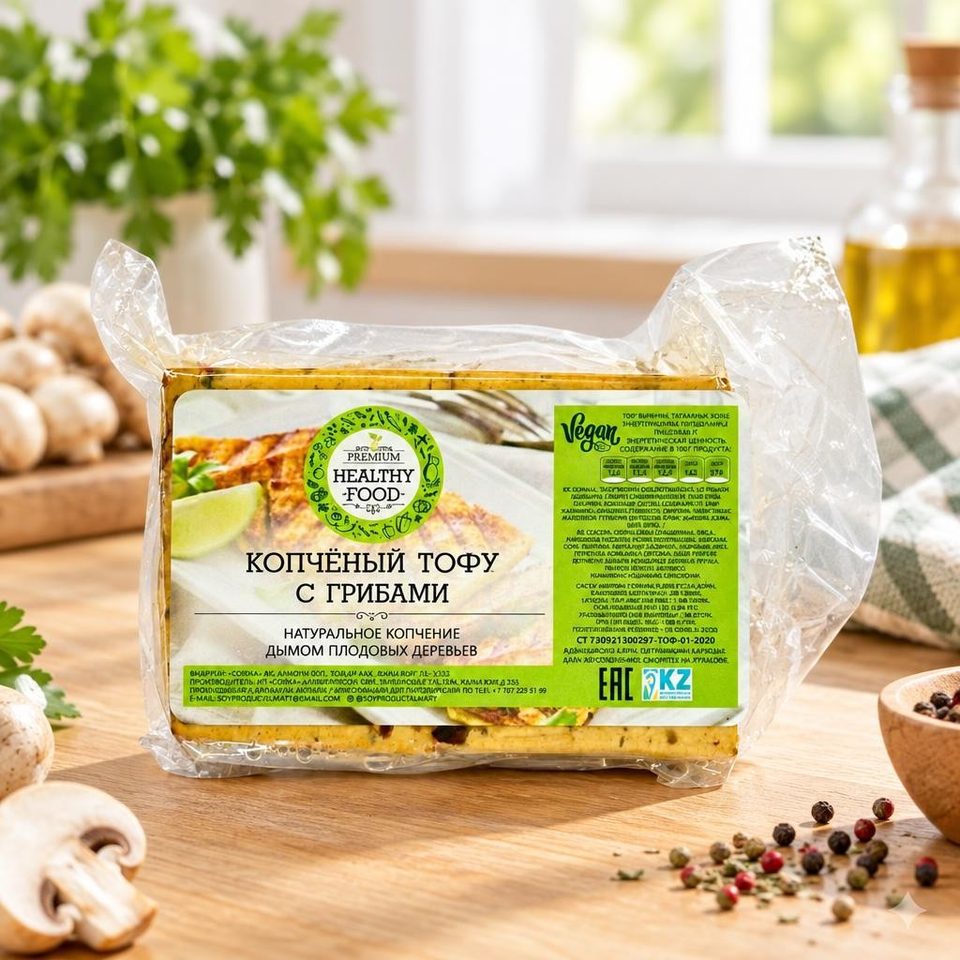 Healthy food Тофу копченый со специями