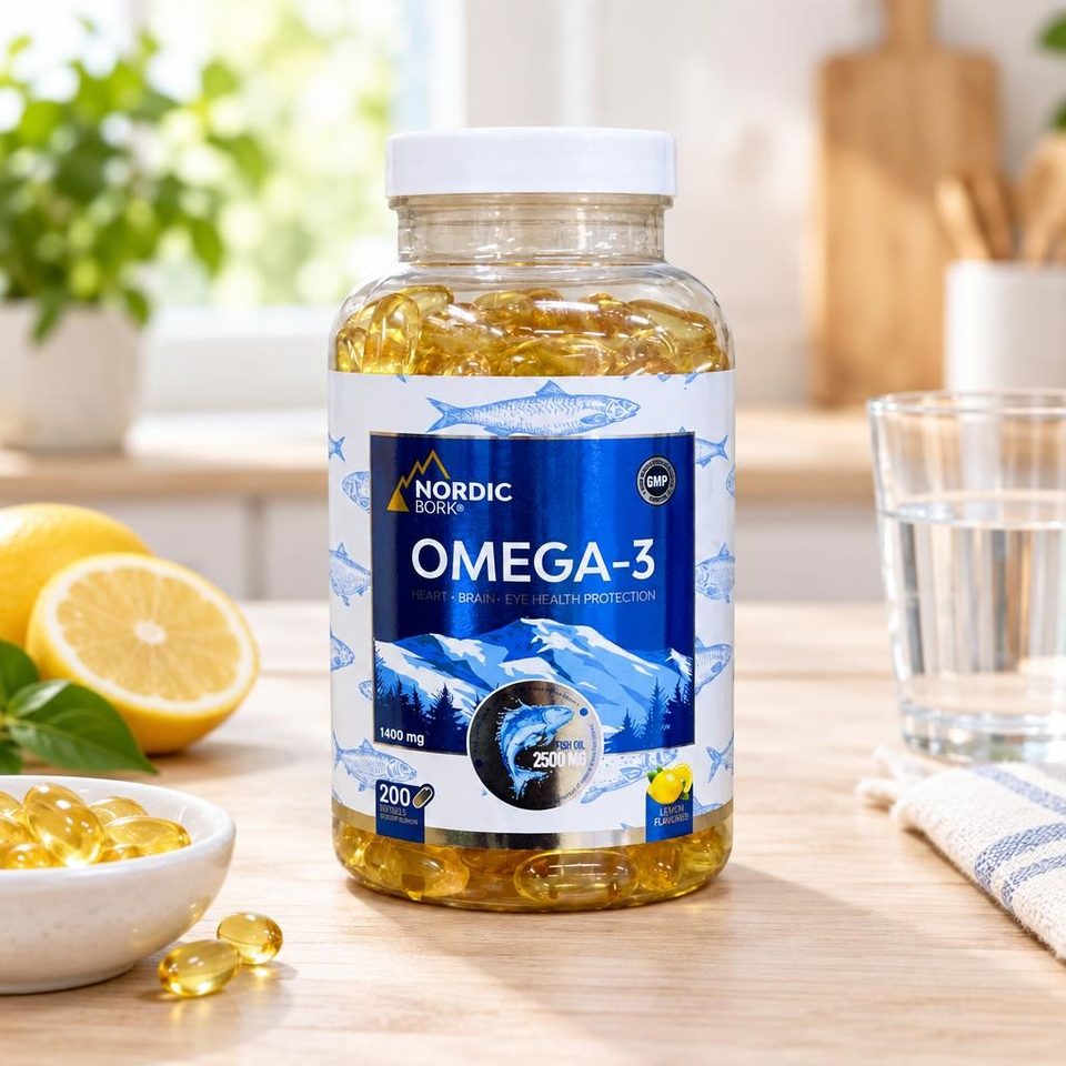 NordicBork Omega 3 200кап