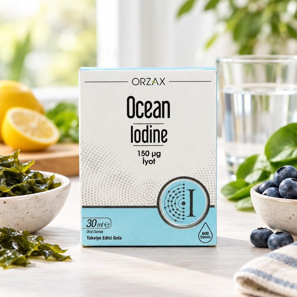 Orzax Ocean iodine 150mcg-Органический йод 30мл
