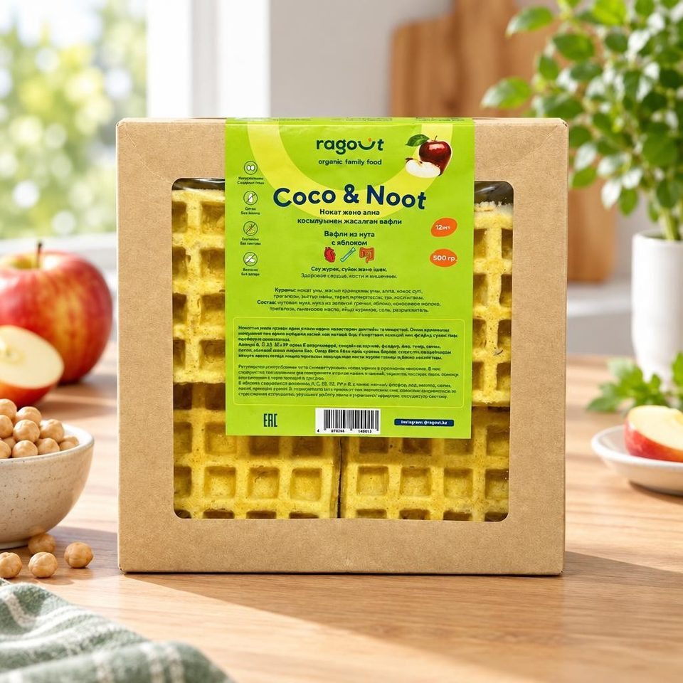 Ragout Вафли из нута с яблоком 500 гр