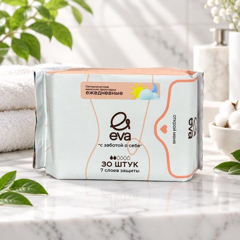 NEW EVA SANITARY NAPKIN/ЖЕНСКИЕ ПРОКЛАДКИ EVERY DAY) 160 х 80 мм (30шт,48 уп.в коробке)