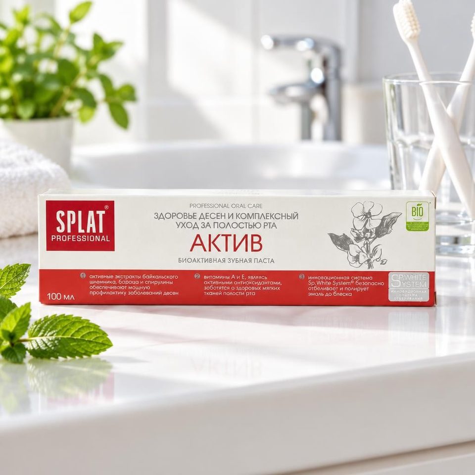 Splat Professional Activ/Актив, зуб паста 100мл