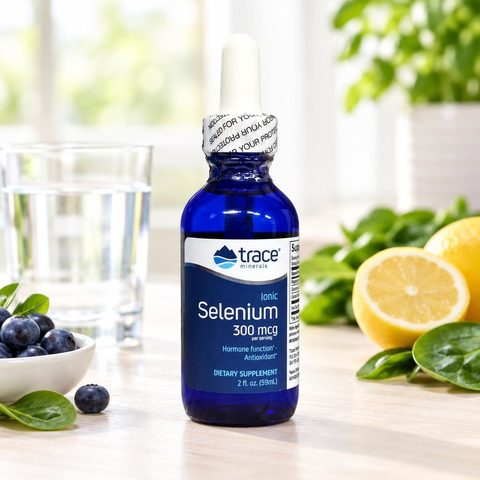Trace minerals ionic Selenium 300mcg 59ml 35шт