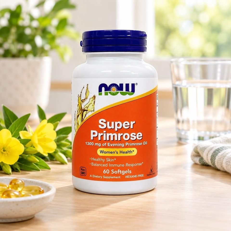 Now Super Primrose 1300mcg 60softgels